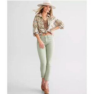 Vervet Women's Mid-Rise Ankle Skinny Stretch Jean in Pluses - Sz 27 - NWT